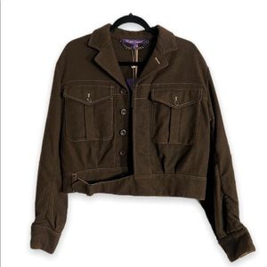 Purple Label Ralph Lauren 50th Anniversary, Reiley Military Button-Up Jacket